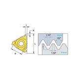 ISO Metric (Right) Extrnal - Makotools Industrial Supply Tools for Metal Cutting